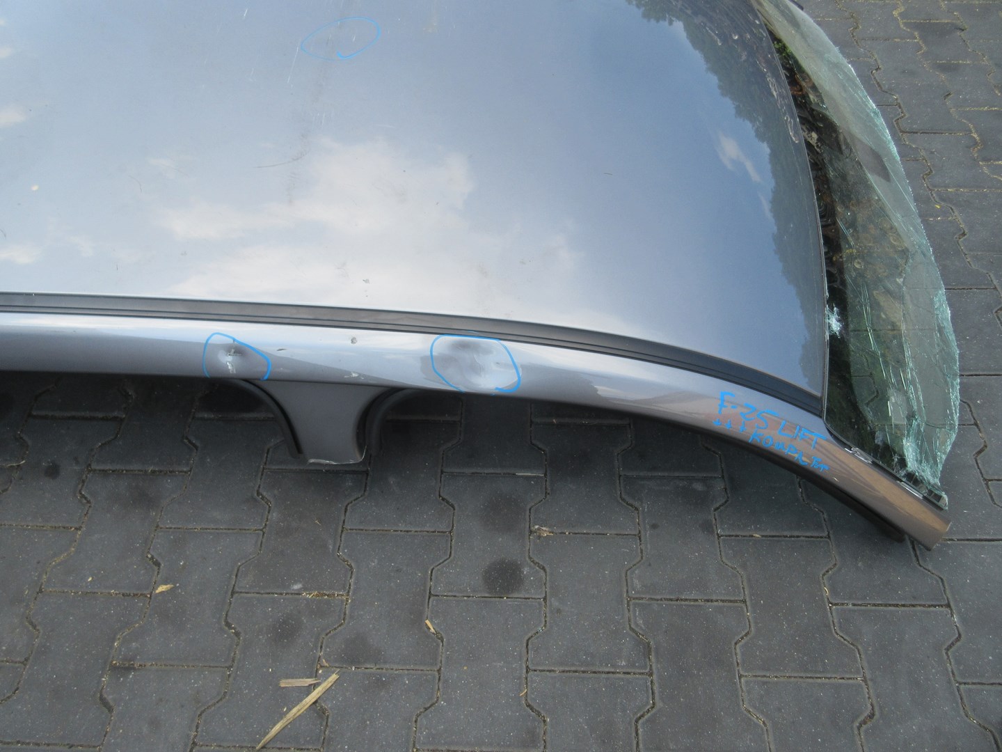 dach BMW X3 F25 LIFT
