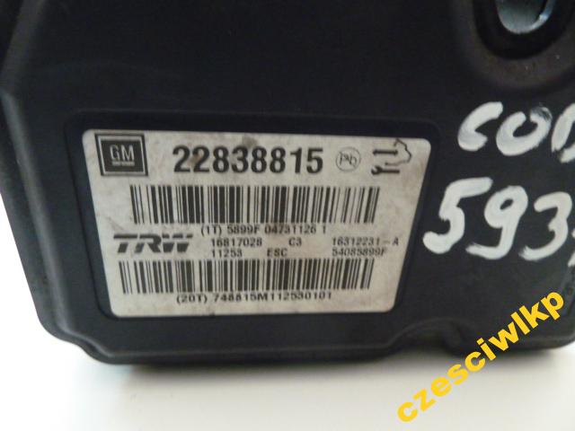 Servofreno ABS OPEL INSIGNIA 2.0 CDTI 130 KM