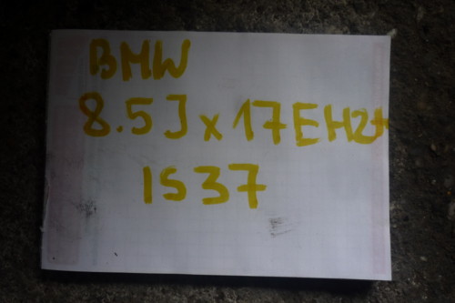 disk hliníkový BMW 17 cali IS ET 37