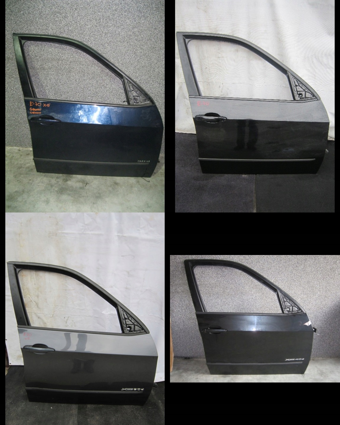 TÜR VORNE BMW X5 X-5 E70 E-70 RECHTS