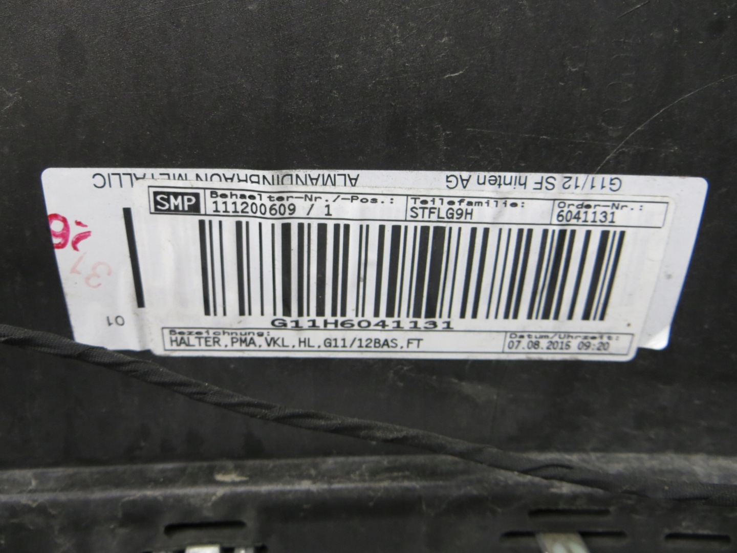 bumper rear part rear BMW G11 G12 6xPDC X14