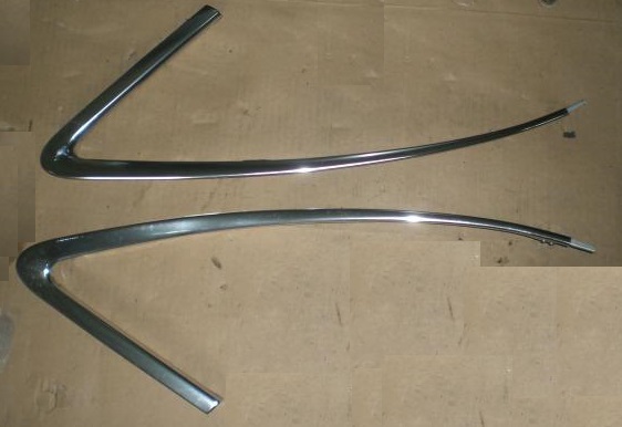 decorative trim chrome windows MERCEDES CLS 219
