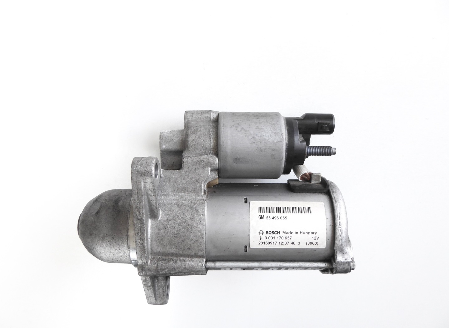 starter 55496055 OPEL ASTRA K 5 1.0 TURBO