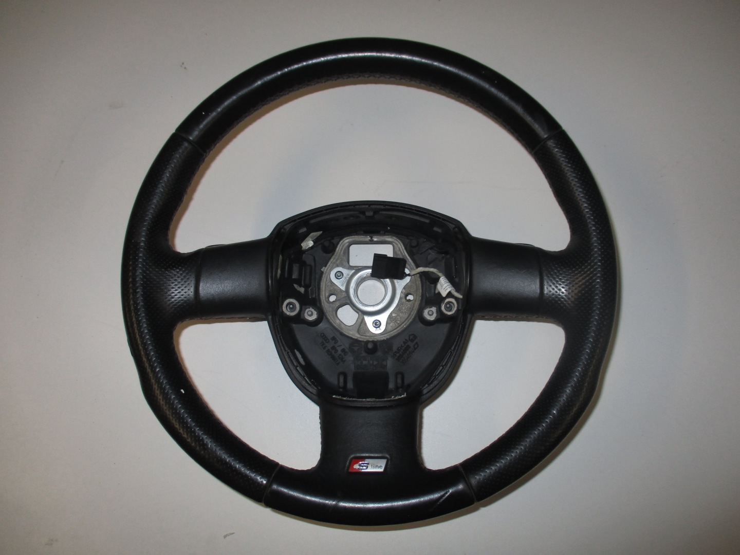 steering wheel, AUDI A3 8P0124A S-LINE with shifting leather