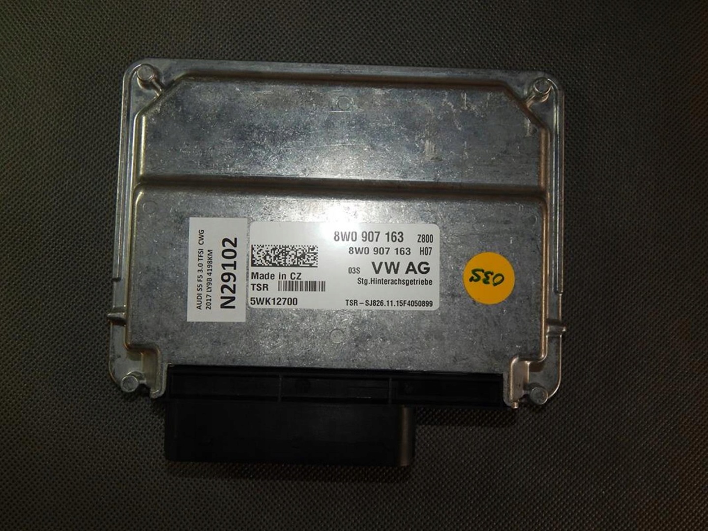 AUDI S5 comfort control unit BCM 8W0907163