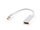 Adaptér SAVIO cl-57 (Mini DisplayPort M - HDMI F; 0,10m; farba biela) Kód výrobcu AKCSAVADA0015