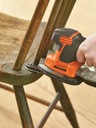 Brúska Black & Decker KA2000 120 W Systém upevnenia brúsneho materiálu zapínanie na suchý zips