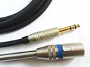 Кабель SHELLER STEREO /Jack 6.3S/XLR папа 8м