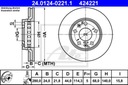 DISQUES SABOTS DE FREIN ATE - AVANT - DACIA DUSTER photo 2 - milautoparts-fr.ukrlive.com