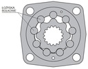 Hydraulický motor HYDROMOTOR BMT OMT 400 304otr Katalógové číslo dielu A.1.37.22.400