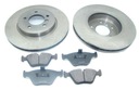 тормозні диски x2 + колодки BMW 3 E46 325x25mm 330i 330d перед