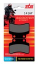 PADS BRAKE SBS KYMCO CALYPSO HEROISM SBS 141HF photo 1 - milautoparts-fr.ukrlive.com