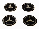 EMBLEMATY AUTOCOLLANTS SUR COUVERCLES DISQUES MERCEDES 55 MM photo 1 - milautoparts-fr.ukrlive.com