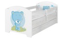 Кровать детская 160Х80 BABY BOO, матрац ПБ