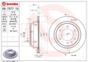 2× BREMBO DISCS BRAKE REAR 09.7377.10 + PADS BRAKE REAR BREMBO P 59 021 P59021 photo 2 - milautoparts-fr.ukrlive.com