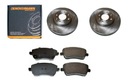 DISCS PADS OPEL AGILA B 2008- FRONT SET 252MM photo 1 - milautoparts-fr.ukrlive.com