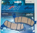 PADS NISSIN HONDA CB 600 HORNET 07- FRONT photo 1 - milautoparts-fr.ukrlive.com