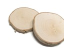 Деревянные ломтики, полированные деревянные диски 17-20 см.