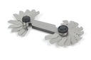 MIERNIK GWINTÓW ZAKRES 0.35 - 6mm 22 listki