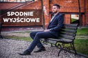 Nohavice sivé 1711 fashionmen2 veľ.. 44 promo Dĺžka nohavíc dlhá