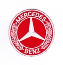 ВАР Патчи MERCEDES 8 CM TUNING красный