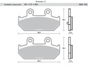 SBS SABOTS DE FREIN DE FREIN SBS 830 STREET EXCEL SINTER photo 4 - milautoparts-fr.ukrlive.com