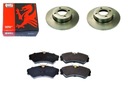 DISCS PADS VW TRANSPORTER T4 FRONT 260MM FULL photo 1 - milautoparts-fr.ukrlive.com