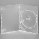 Pudełka AMARAY CLEAR na 2xDVD 10 szt 14mm z tray Rodzaj DVD box