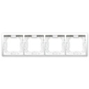 Simon Basic Quadruple FRAME белый Связаться с Simon