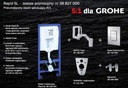 Podomietkový rošt GROHE RAPID SL fresh 5w1 39449000 Skate C. Chróm-mat 48h Šírka produktu 50 cm