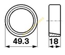 ROULEMENT STOZKOWE TARGANCA KOSY JOHN DEERE JD7257 photo 1 - milautoparts-fr.ukrlive.com