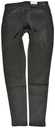 WRANGLER nohavice JEANS grey high SKINNY W24 L32 Zapínanie zips