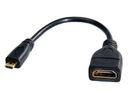 Кабель-адаптер HDMI-micro-HDMI длиной 15 см.