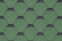 Битумная черепица MIDA Sonata Hexagonal Green