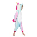 JEDNOROŽEC Pyžamo Jednodielne Kombinéza Kigurumi Prevlek Onesie 140 Hrdina / rozprávka žiadny