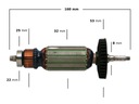 Ротор для шлифовальной машины Sparky MB850 (№358)