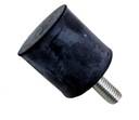 Vibroizolátor polštář gumový tlumič D15x20