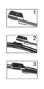 ORIGINAL WIPER BLADES HQ VW GOLF VII FROM 08.2012- photo 3 - milautoparts-fr.ukrlive.com