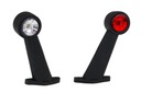 2 X FEU GABARIT BIALO ROUGE LONG LED REMORQUE SUR GUMOWYM RAMIENIU photo 8 - milautoparts-fr.ukrlive.com