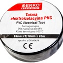 PVC izolačná páska 19mm 20m izolácia čierna 1 ks veľká ERKO EAN (GTIN) 5907569156245