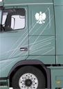 Наклейка «Патриотический польский орел» на грузовом автомобиле