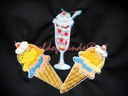 SURrreal Sukňa s výšivkou ZMRZLINA ICE CREAM POP ART Dominujúci materiál polyester