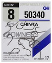 крючки OWNER 50340 CHINTA BLACK № 16 17 шт.