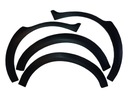 PROTEC Plastové lemy blatníka Opel Astra G hatchback / sedan 1998-2009 Farba čierna