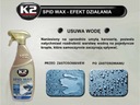 K2 SPID WAX 700ml VOSK vysušuje mokrú karosériu LEŠTI A CHRÁNI 291 Katalógové číslo výrobcu 8713707142493