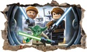 Samolepka STAR WARS LEGO 3D XXXXXXXXL 166 x 100cm Šírka produktu 166 cm