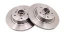 DISCS 2 PCS. REAR RENAULT LAGUNA II +LOZYSKA +ABS photo 2 - milautoparts-fr.ukrlive.com