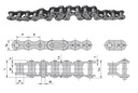 06B-1 CHAIN ROLKOWY DRIVING 06 B1 3/8' 1SZT=5MB photo 2 - milautoparts-fr.ukrlive.com