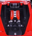 Ferrari 458 Italia Red 1:24 BBURAGO Materiał metal plastik