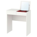 IKEA BRIMNES Toaletný stolík, biely, 70x42 cm Farba nábytku biela